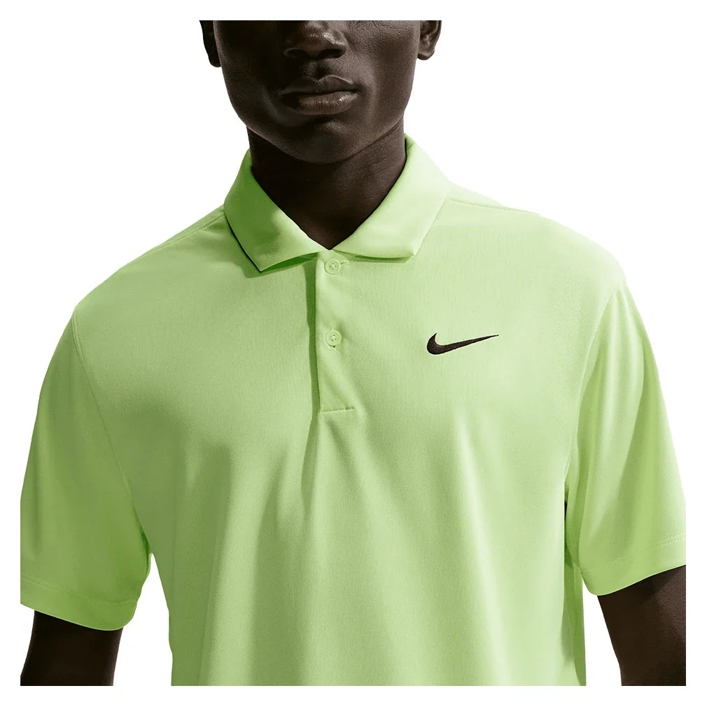 Men's Court Dri-FIT Solid Tennis Polo-Apparel-Nike-DH0857-S26-360-6-Tennis Express