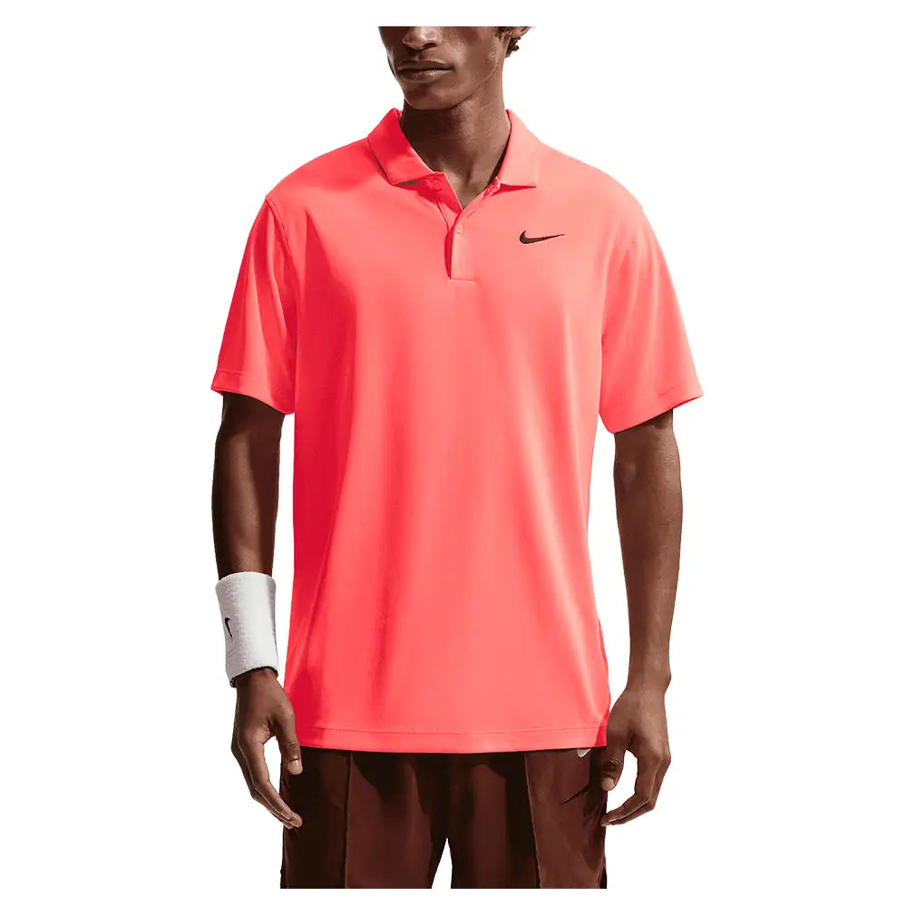 Men's Court Dri-FIT Solid Tennis Polo-Apparel-Nike-DH0857-U26-804-3-Tennis Express