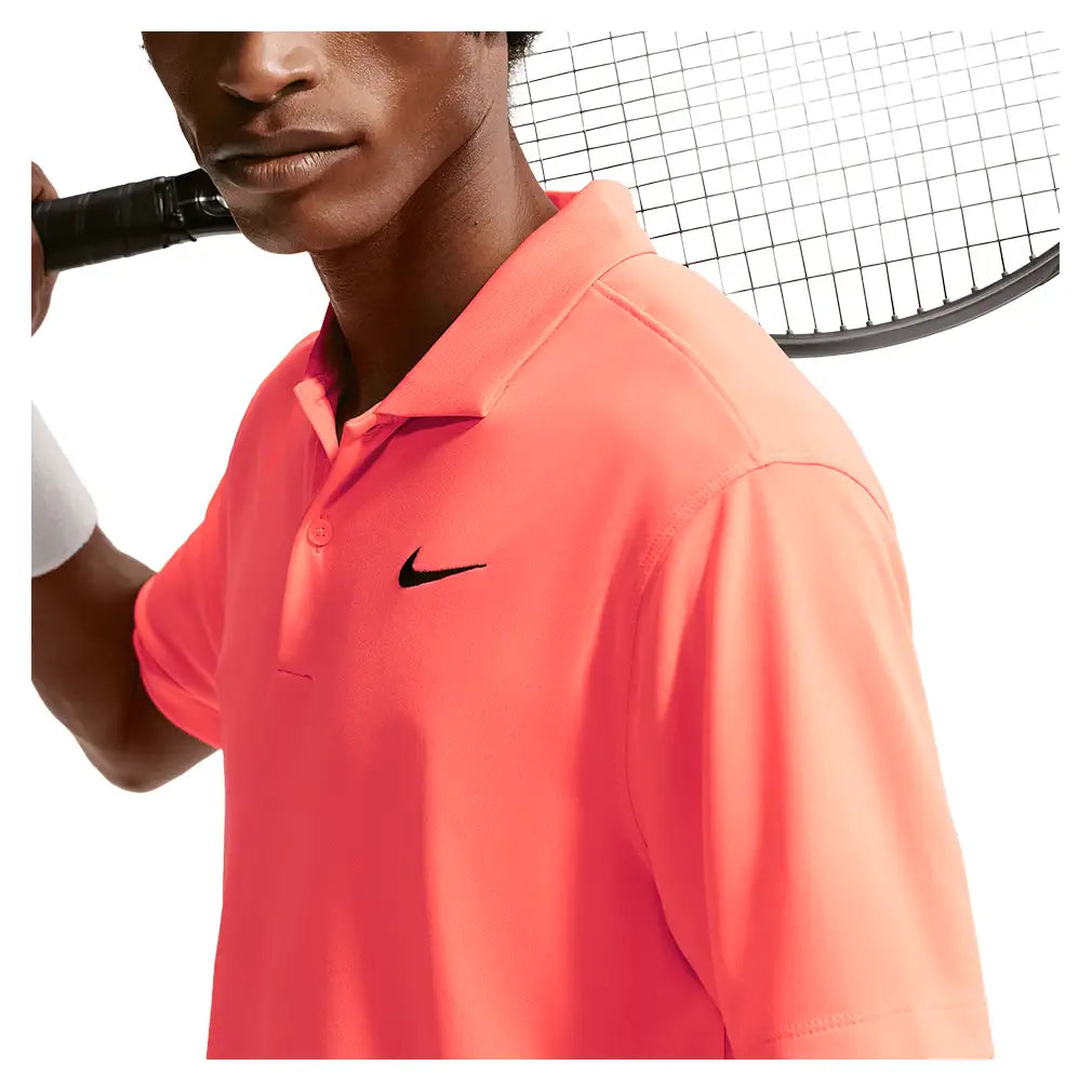 Men's Court Dri-FIT Solid Tennis Polo-Apparel-Nike-DH0857-U26-804-6-Tennis Express