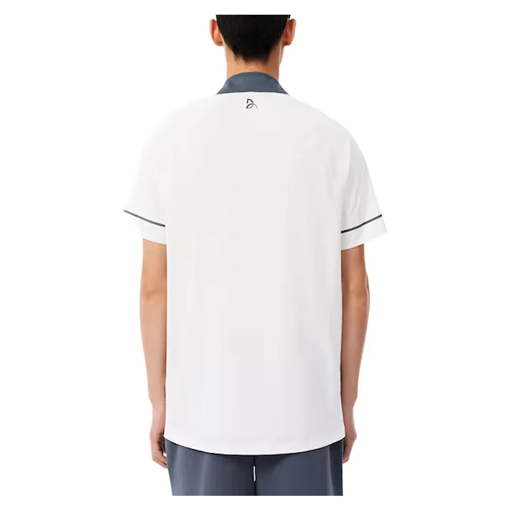 Men's Novak Djokovic Tennis Polo,Apparel,Lacoste,,,Tennis Express,DH6809-BF26-ZA5-1