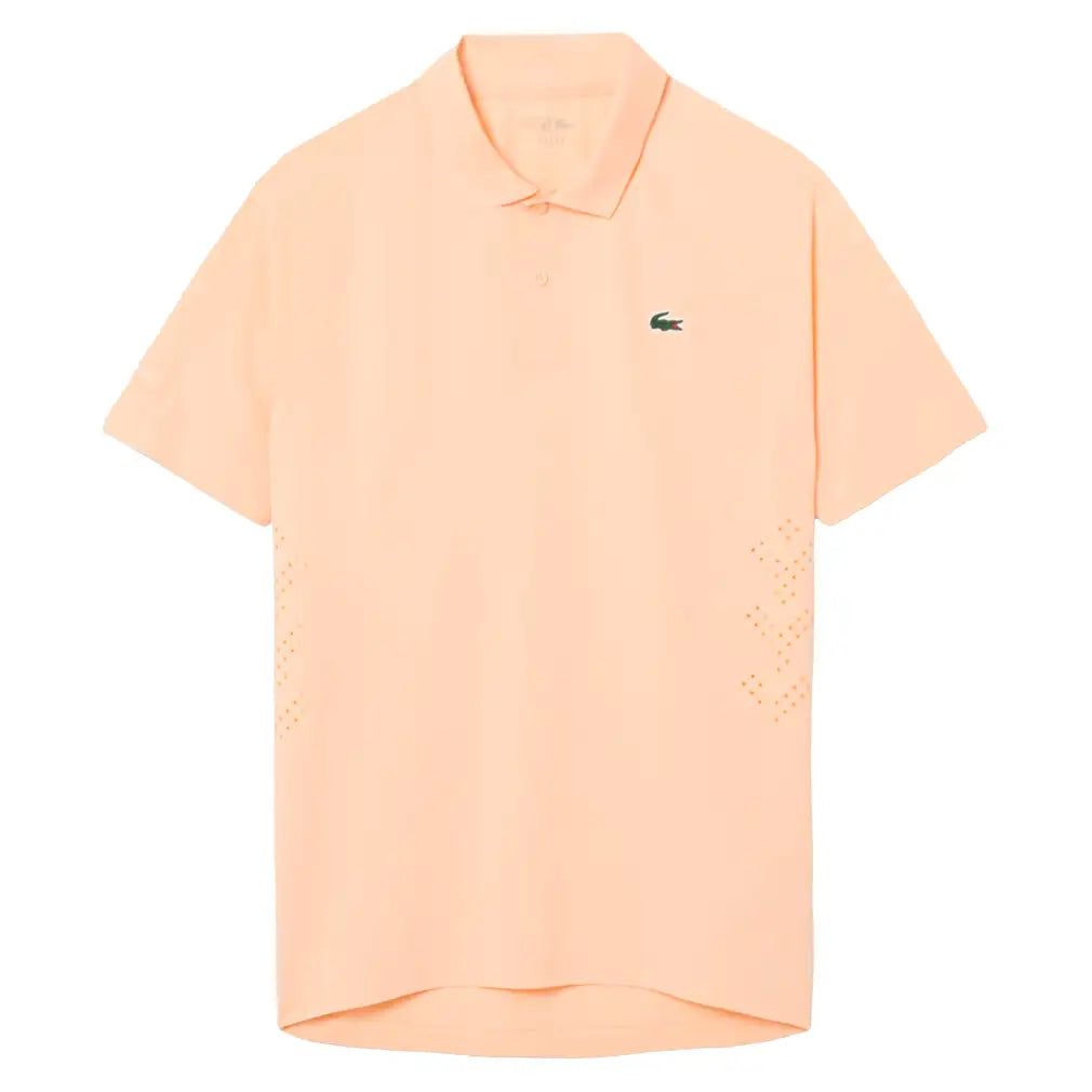 Men's Roland Garros Novak Djokovic On-Court Tennis Polo Angie,Apparel,Lacoste,Angie,S,Tennis Express,DH9986-BIG-1