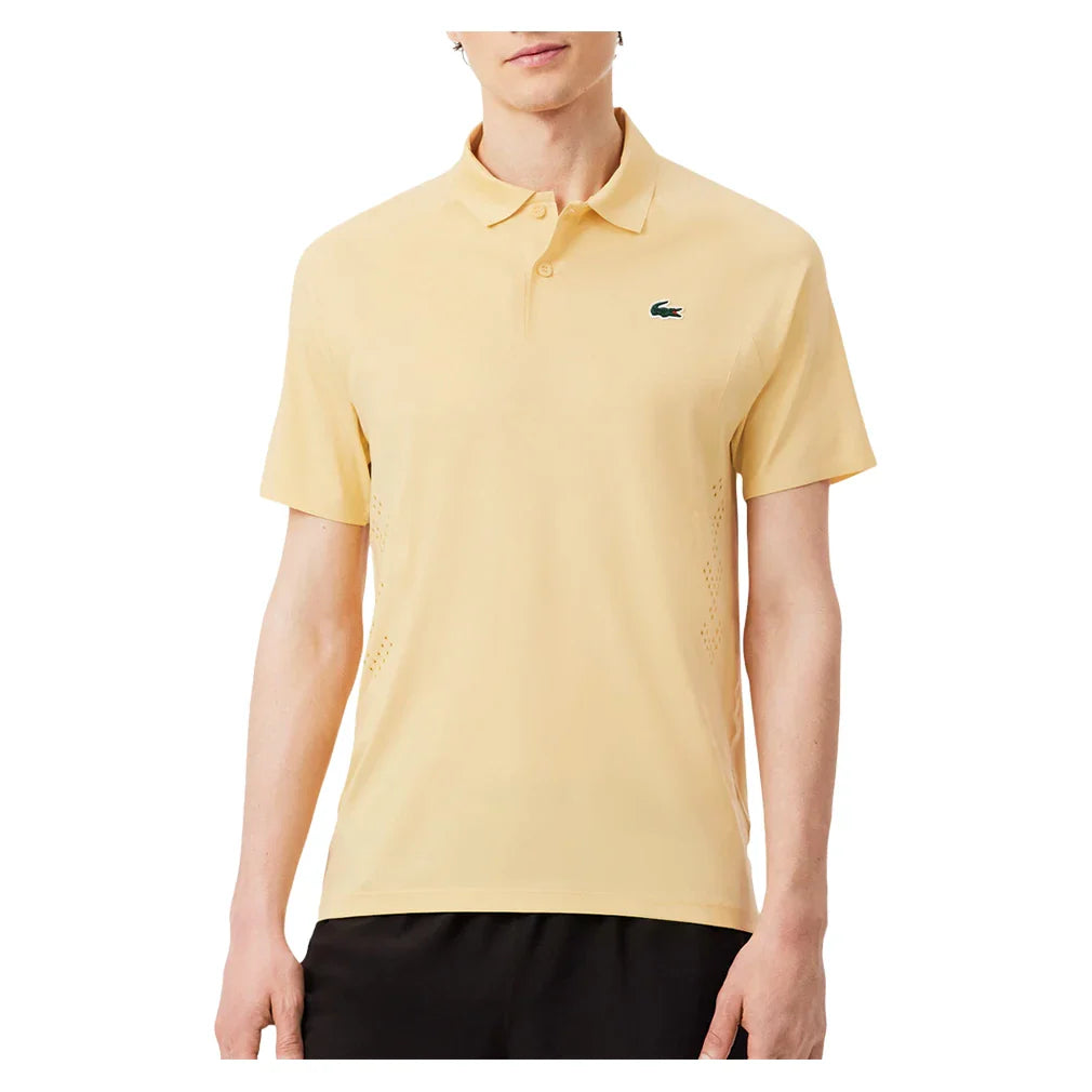 Men's Novak Djokovic On-Court Tennis Polo Soya-Apparel-Lacoste-DH9986-ZCM-Tennis Express