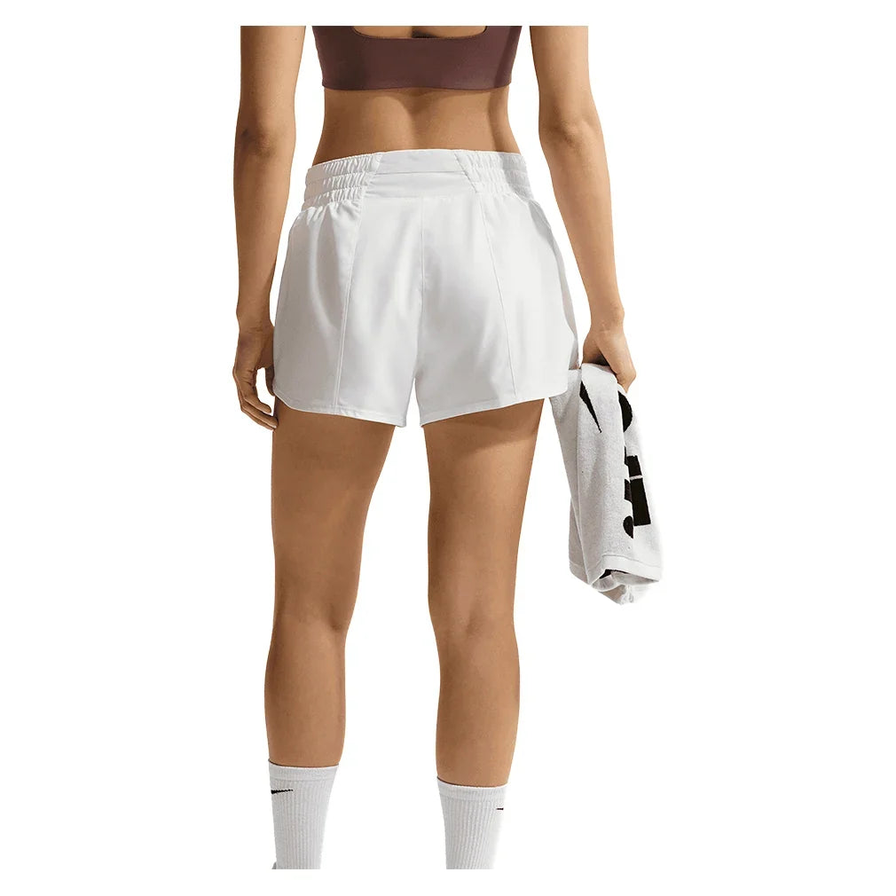 Women's One Dri-FIT Mid-Rise 3 Inch Shorts-Apparel-Nike-DX6010-101_4-Tennis Express