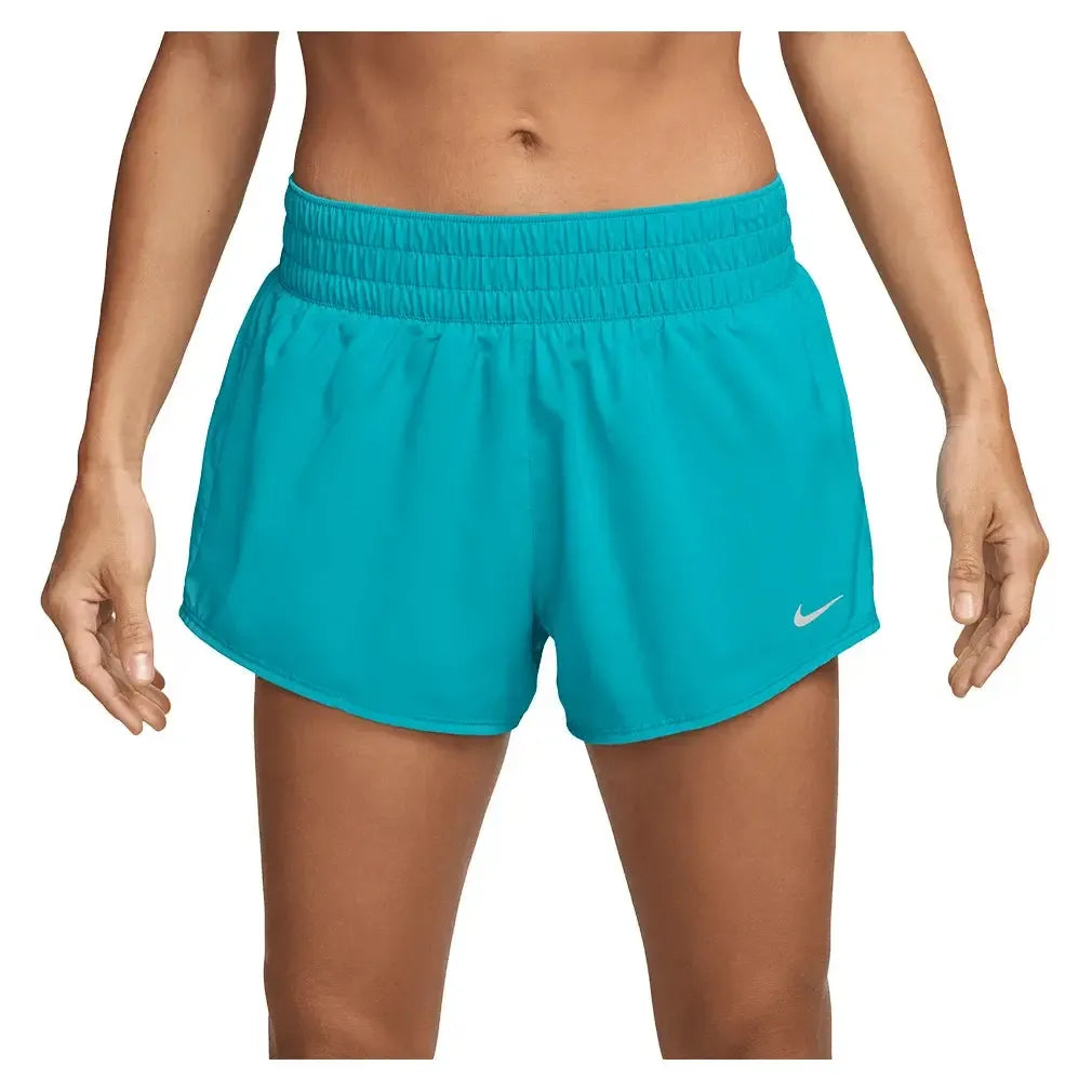 Women's One Dri-FIT Mid-Rise 3 Inch Shorts-Apparel-Nike-DX6010-345_1-Tennis Express