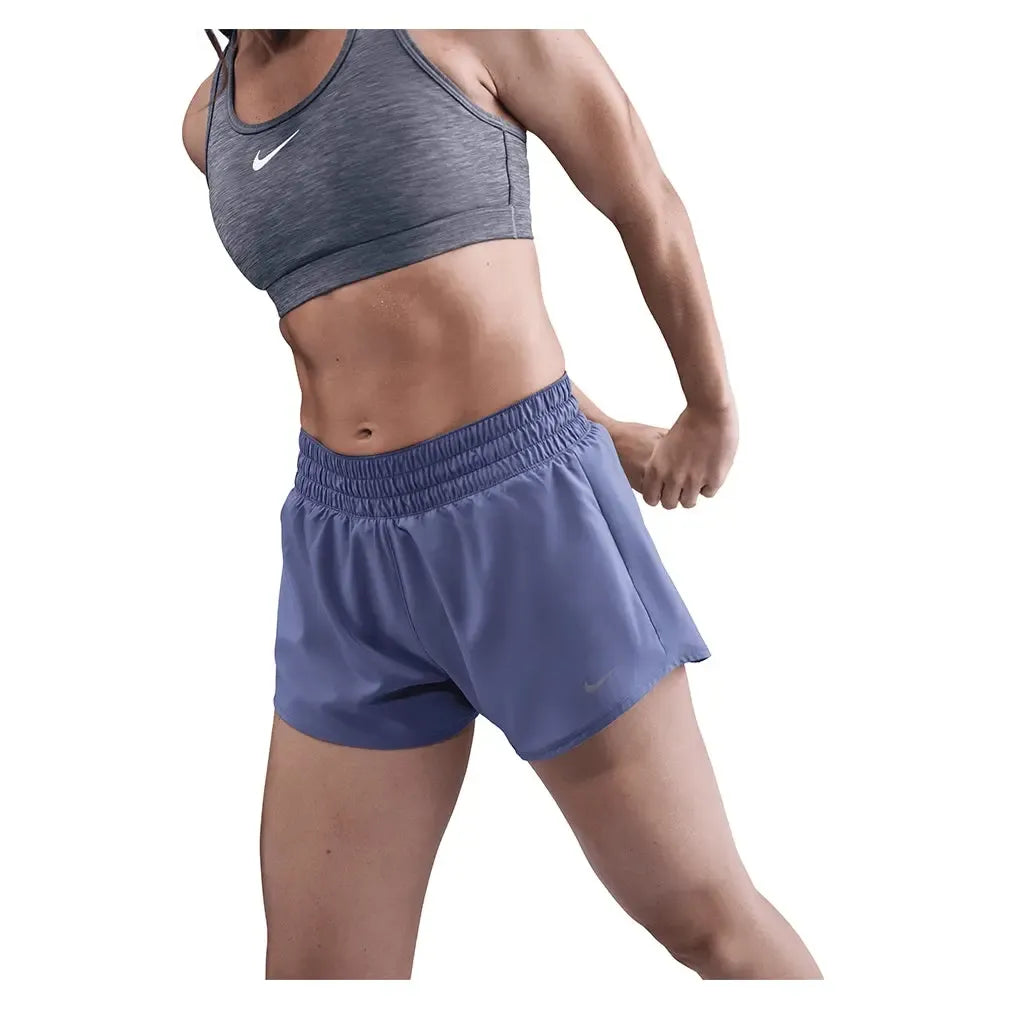 Women's One Dri-FIT Mid-Rise 3 Inch Brief-Lined Shorts-Apparel-Nike-DX6010-499_4-Tennis Express