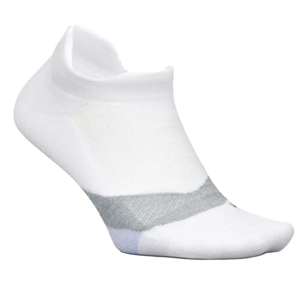 Elite Light Cushion No Show Tab Socks-Socks-Feetures-E50-B25-white-lilatech-Tennis Express