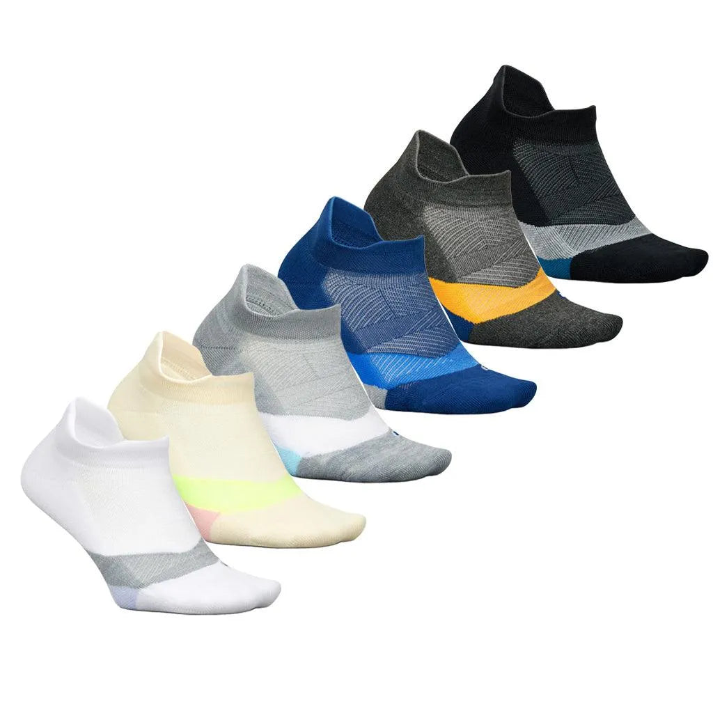 Elite Light Cushion No Show Tab Socks-Socks-Feetures-E50-B25-Tennis Express