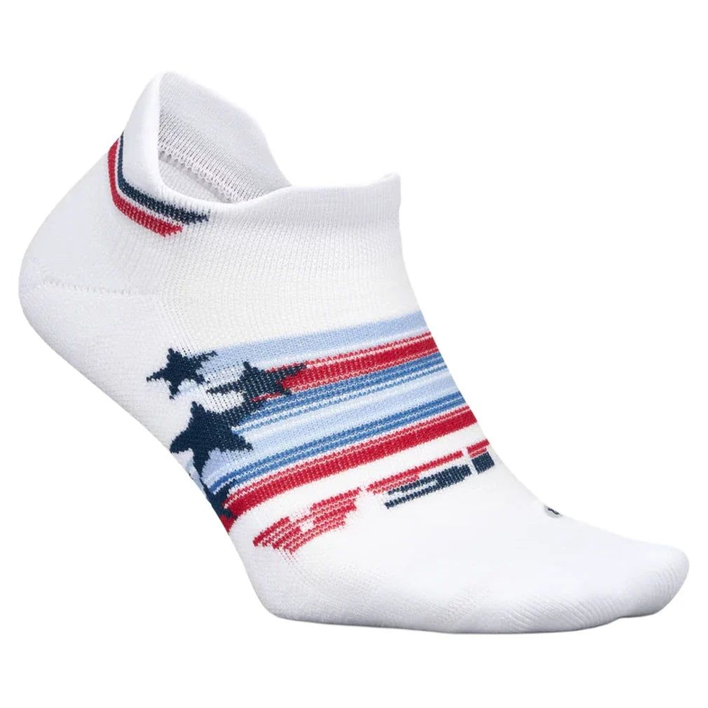 Elite Light Cushion No Show Tab Socks USA-Socks-Feetures-E50-S26-USA-Tennis Express