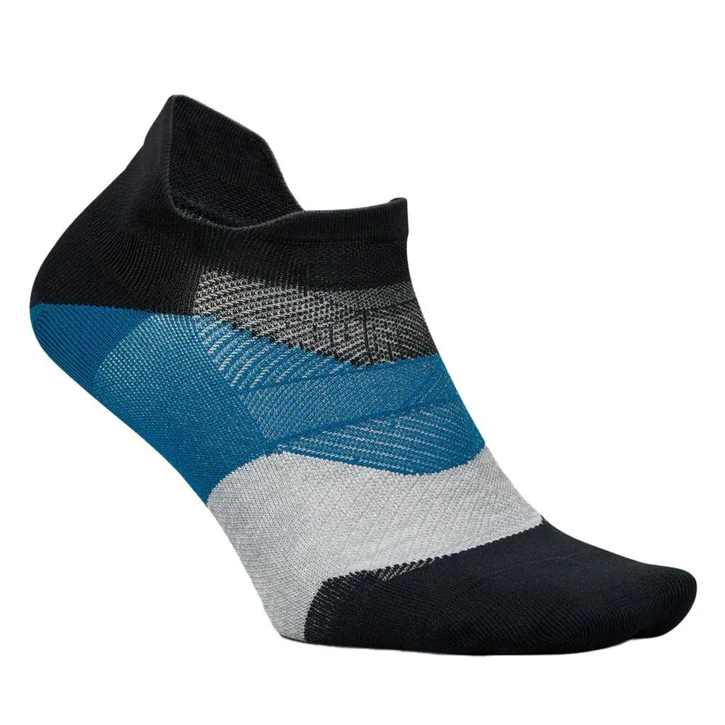 Elite Ultra Light No Show Tab Socks-Socks-Feetures-E55-B25-black-sea-Tennis Express