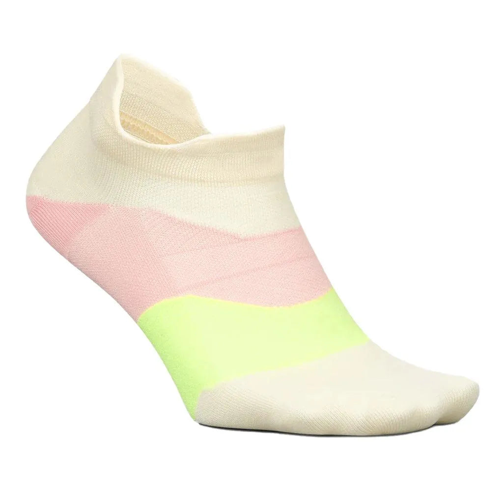 Elite Ultra Light No Show Tab Socks-Socks-Feetures-E55-B25-sandy-melon-Tennis Express