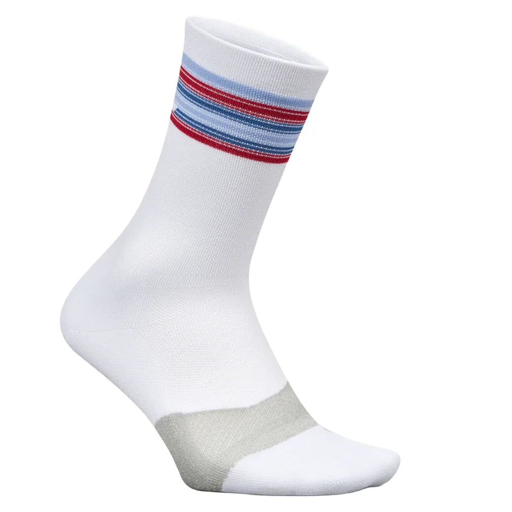 Elite Light Cushion Mini Crew Socks USA-Socks-Feetures-E90-S26-USA-1-Tennis Express
