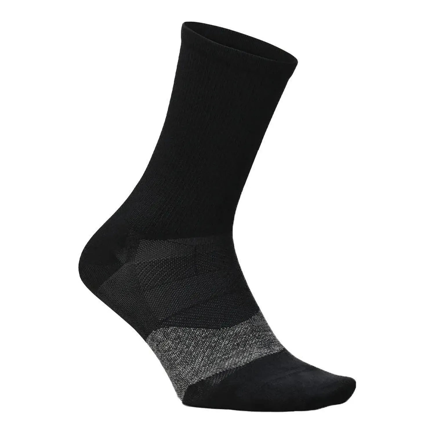 Elite Ultra Light Mini Crew Tennis Socks-Socks-Feetures-E95-U24-Black-Tennis Express