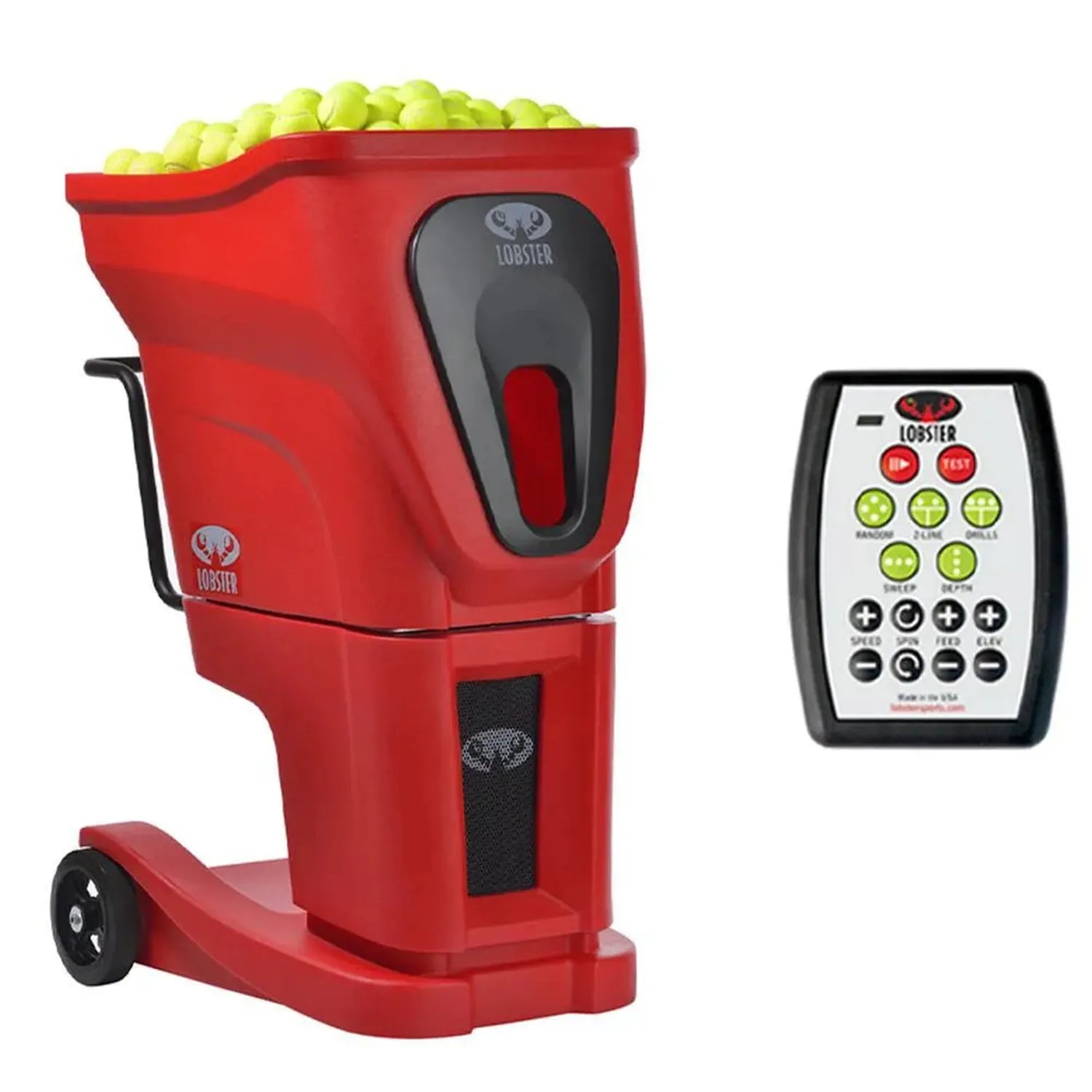Phenom with 20-Function Remote Control Ball Machine-Court Equipment-Lobster-EC01-X-Tennis Express
