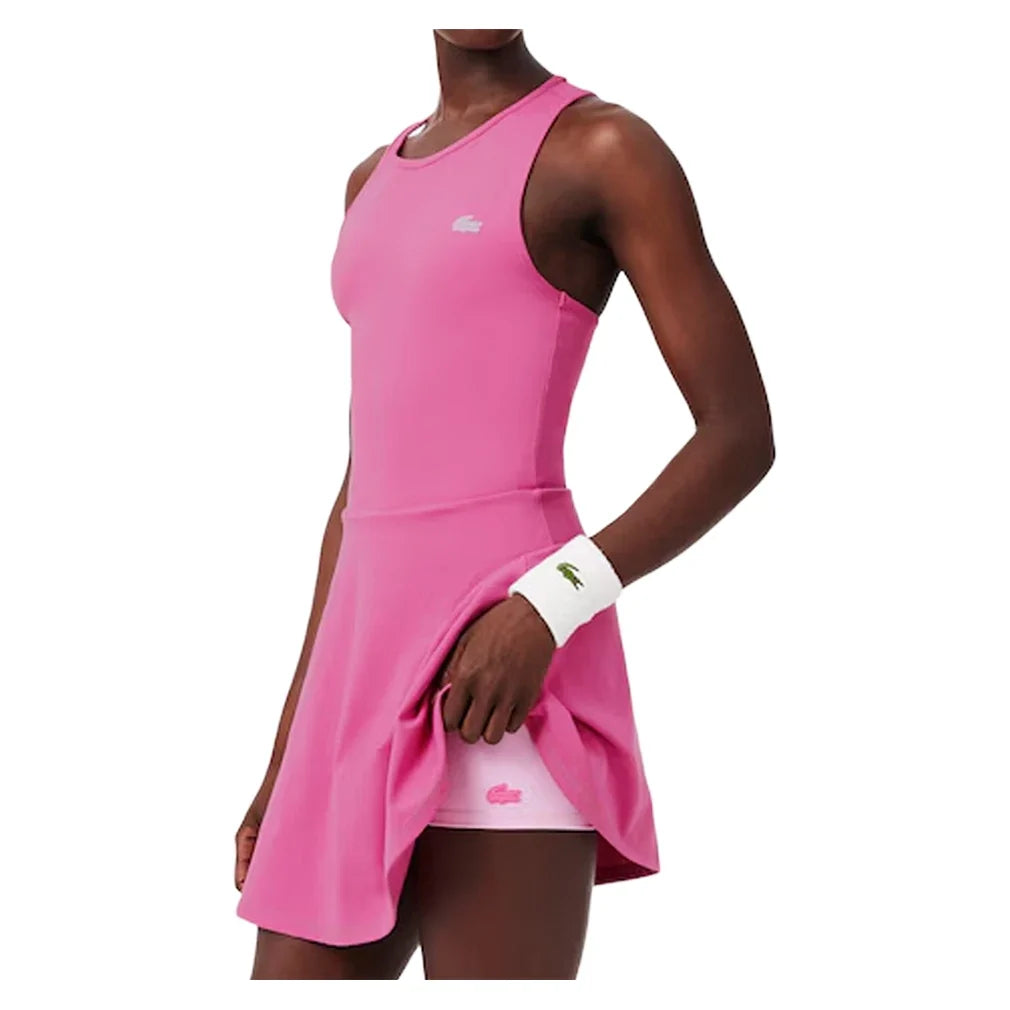 Women's Essentials Tennis Dress,Apparel,Lacoste,,,Tennis Express,EF0144-471-1