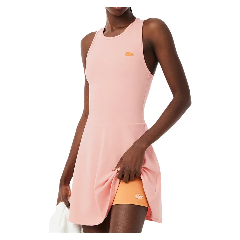Women's Essentials Tennis Dress,Apparel,Lacoste,,,Tennis Express,EF0144-4HI-1