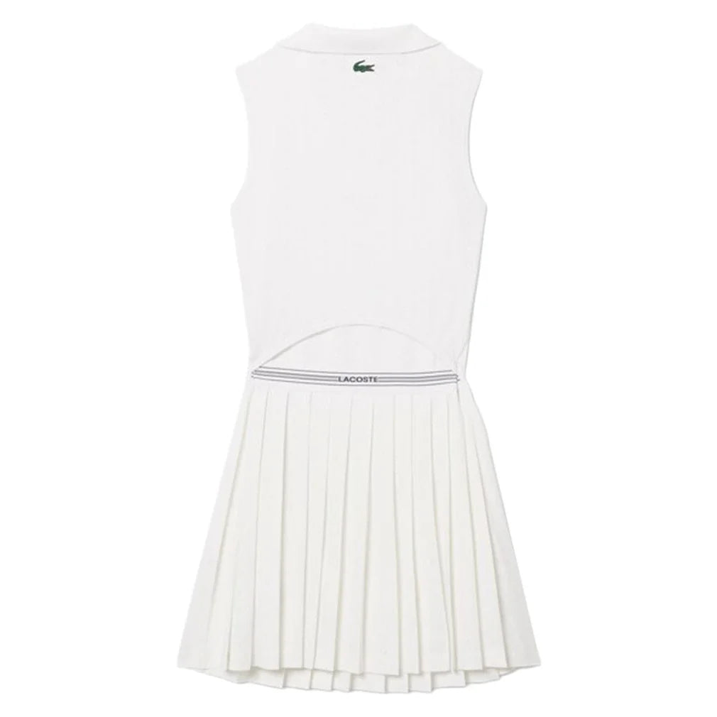 Women's Heritage Technical Tennis Dress-Apparel-Lacoste-EF0230-800-2-Tennis Express