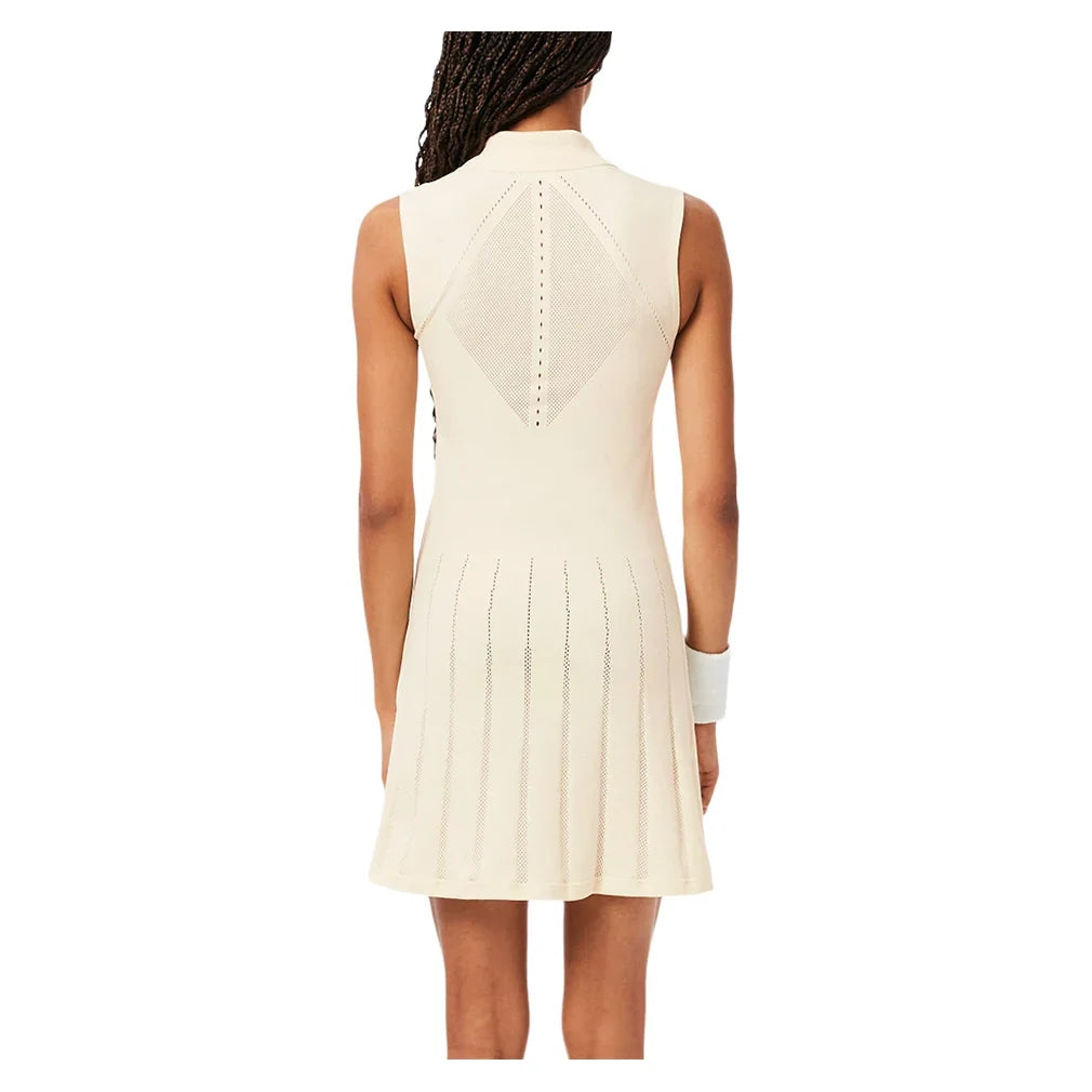 Women's On Court Tennis Dress and Shorts Lapland and Olive-Apparel-Lacoste-EF0615-AI1H25-2-Tennis Express