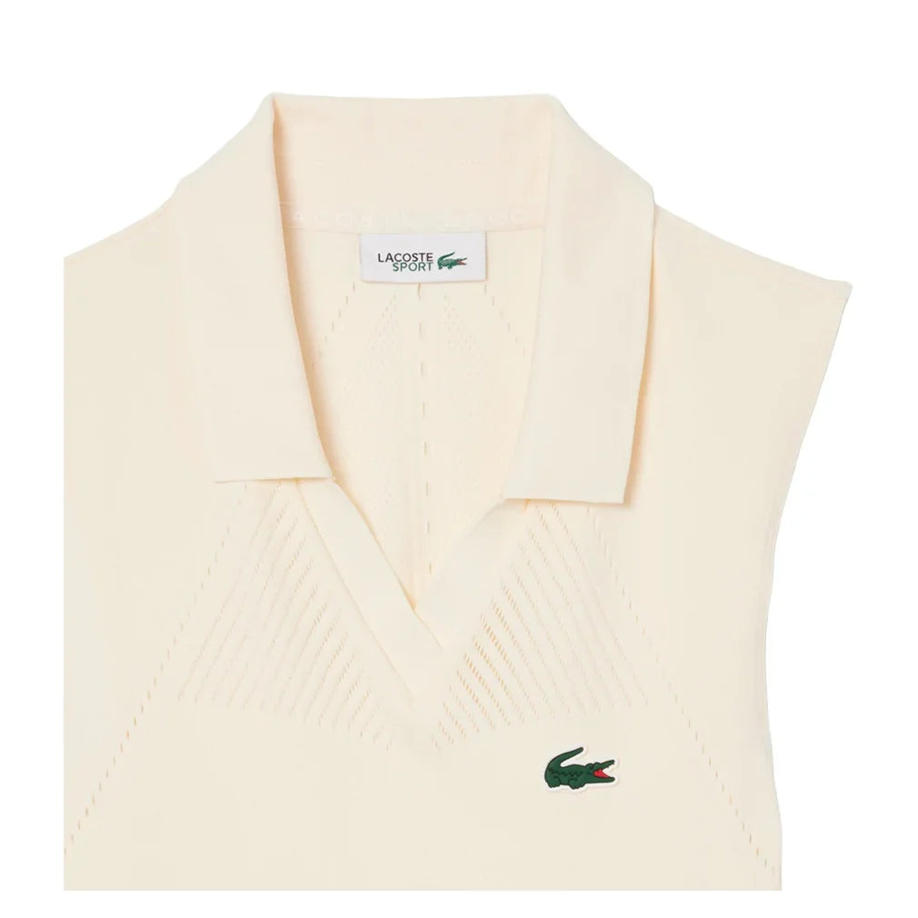 Women's On Court Tennis Dress and Shorts Lapland and Olive-Apparel-Lacoste-EF0615-AI1H25-4-Tennis Express