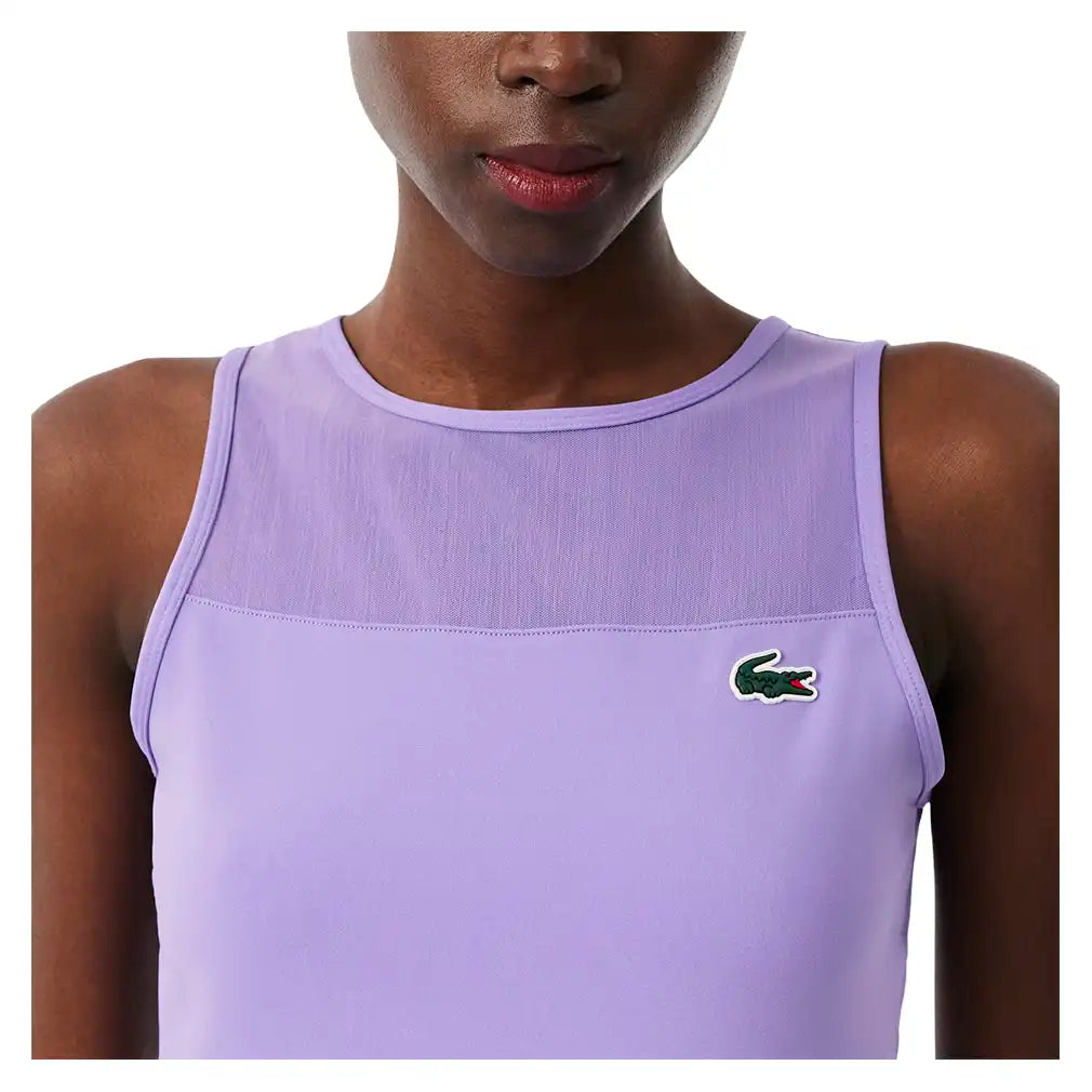 Women's Players Tennis Dress Neva Purple,Apparel,Lacoste,,,Tennis Express,EF6876-GFUF26-6
