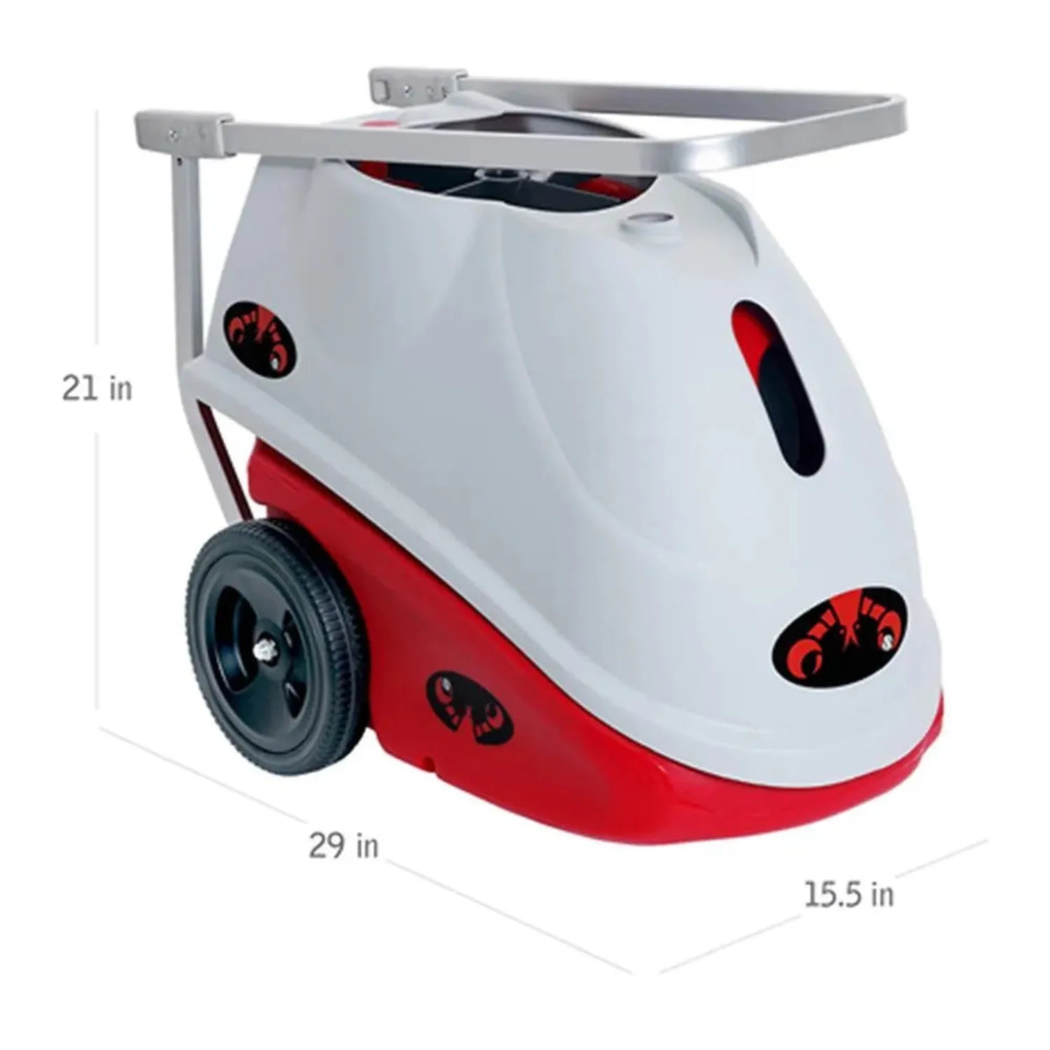 Elite One with 2-Function Remote Control Ball Machine-Court Equipment-Lobster-EL01-3-Tennis Express