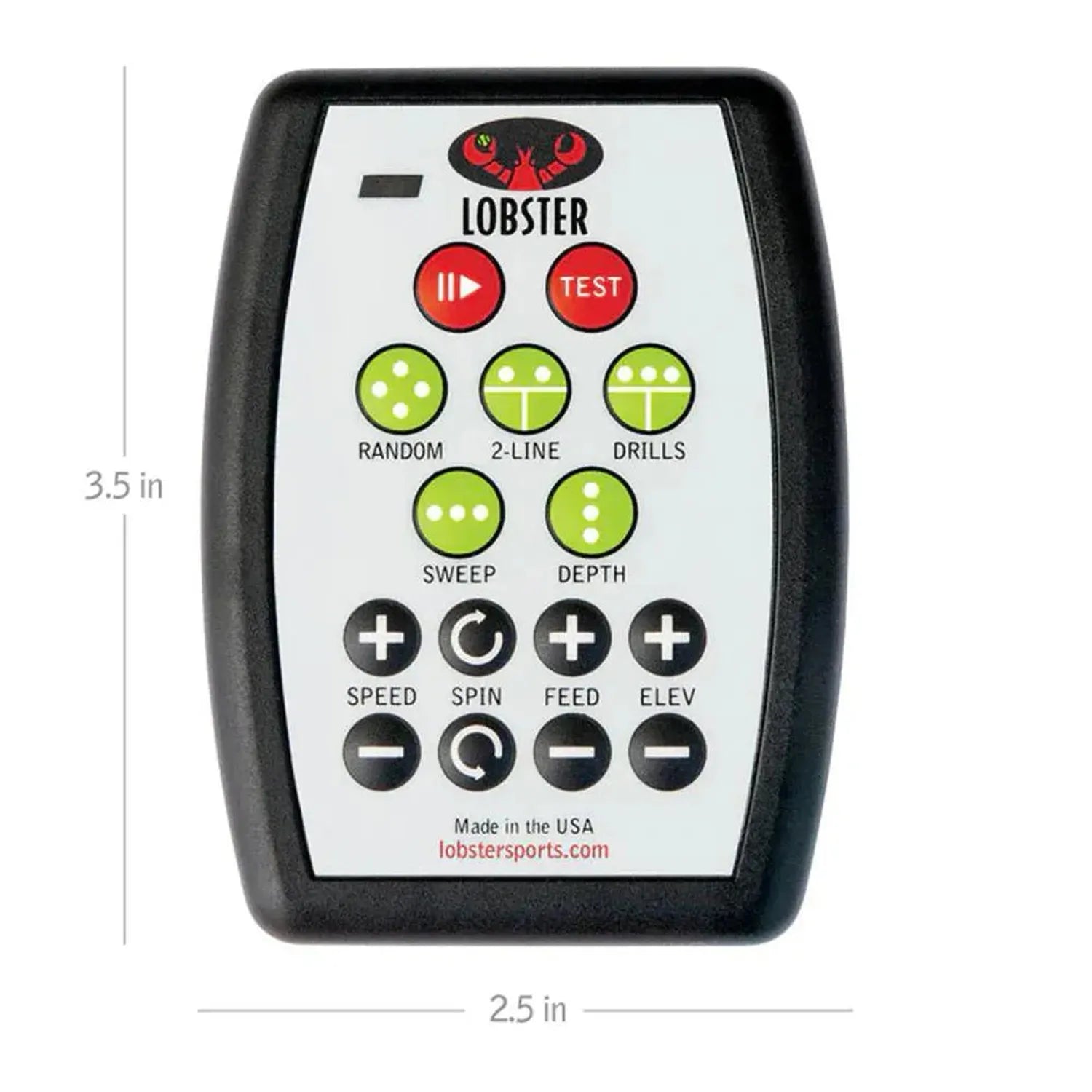 Elite Grand Four with 20-Function Remote Control Ball Machine-Court Equipment-Lobster-EL04-42-Tennis Express