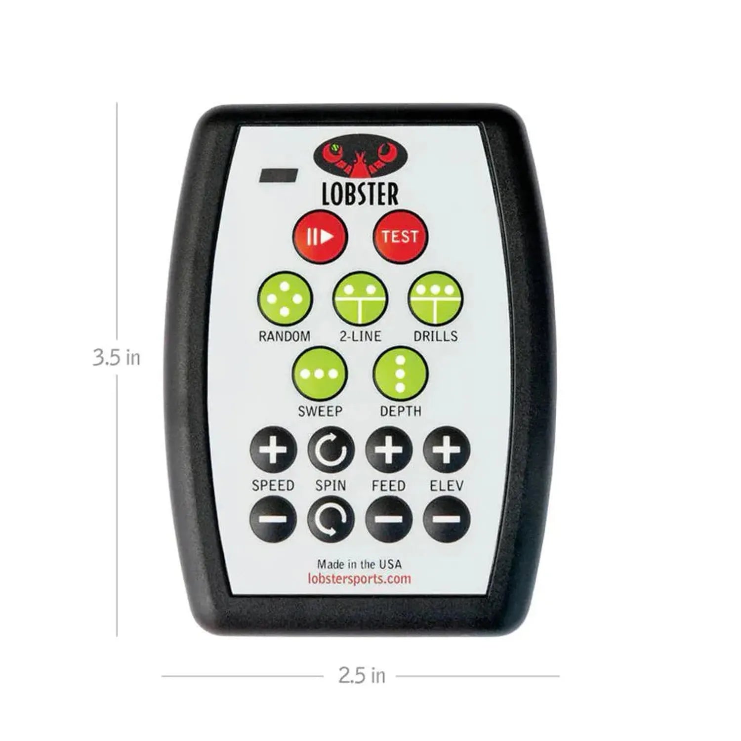 Elite Grand Five LE with 20-Function Remote Control Ball Machine-Court Equipment-Lobster-EL05LE-31-Tennis Express