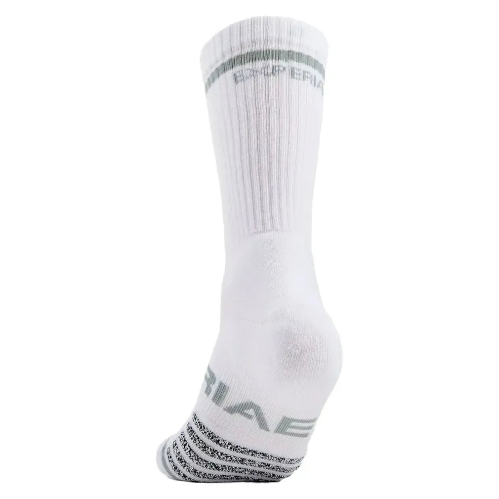Experia Light Cushion Crew Tennis Socks White-Socks-Thorlo-EXTX00-101-1-Tennis Express