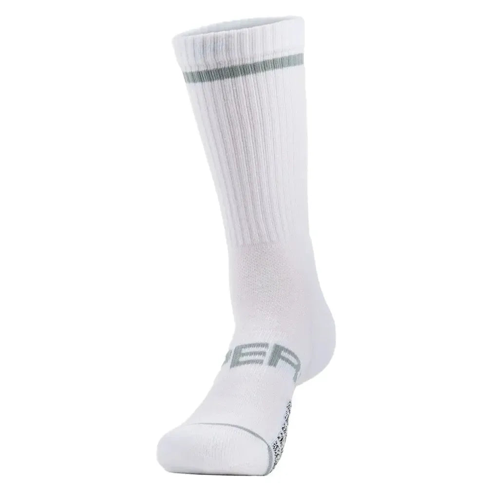 Experia Light Cushion Crew Tennis Socks White-Socks-Thorlo-EXTX00-101-Tennis Express