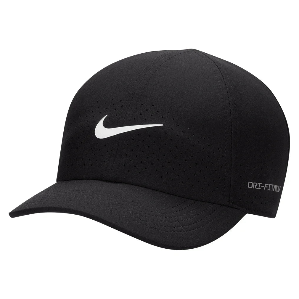 Unisex Dri-FIT Advance Club Unstructured Tennis Cap,Apparel,Nike,010 Black/White,One Size,Tennis Express,FB5598-010