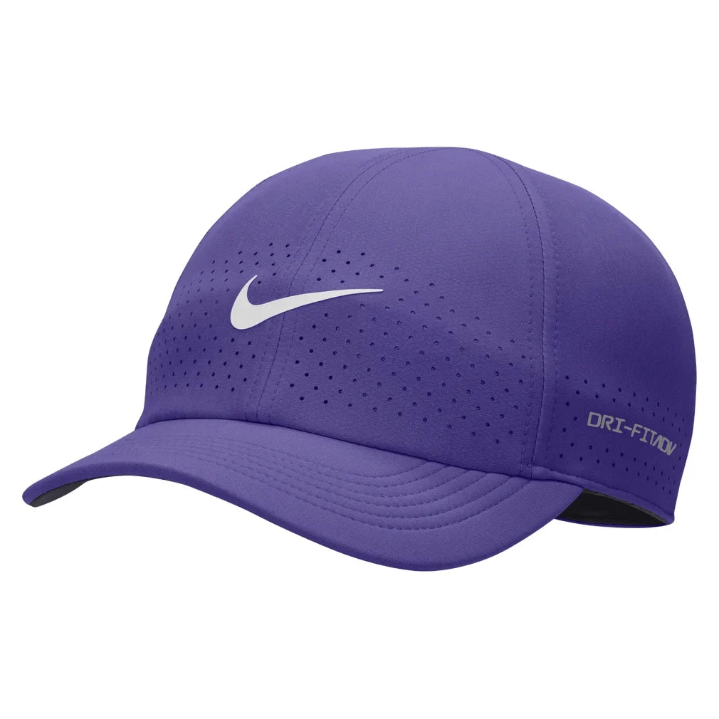 Unisex Dri-FIT Advance Club Unstructured Tennis Cap, Nike, 536 Dark Iris/White, Tennis Express, FB5598-H26-536-DARK-IRIS-WHITE-1