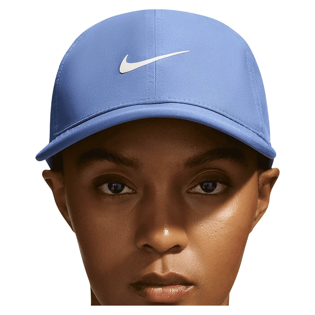Unisex Dri-FIT Club Unstructured Featherlight Tennis Cap Indigo Storm and White,Apparel,Nike,,,Tennis Express,FB5682-459_3