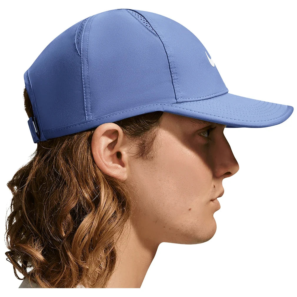 Unisex Dri-FIT Club Unstructured Featherlight Tennis Cap Indigo Storm and White,Apparel,Nike,,,Tennis Express,FB5682-459_4