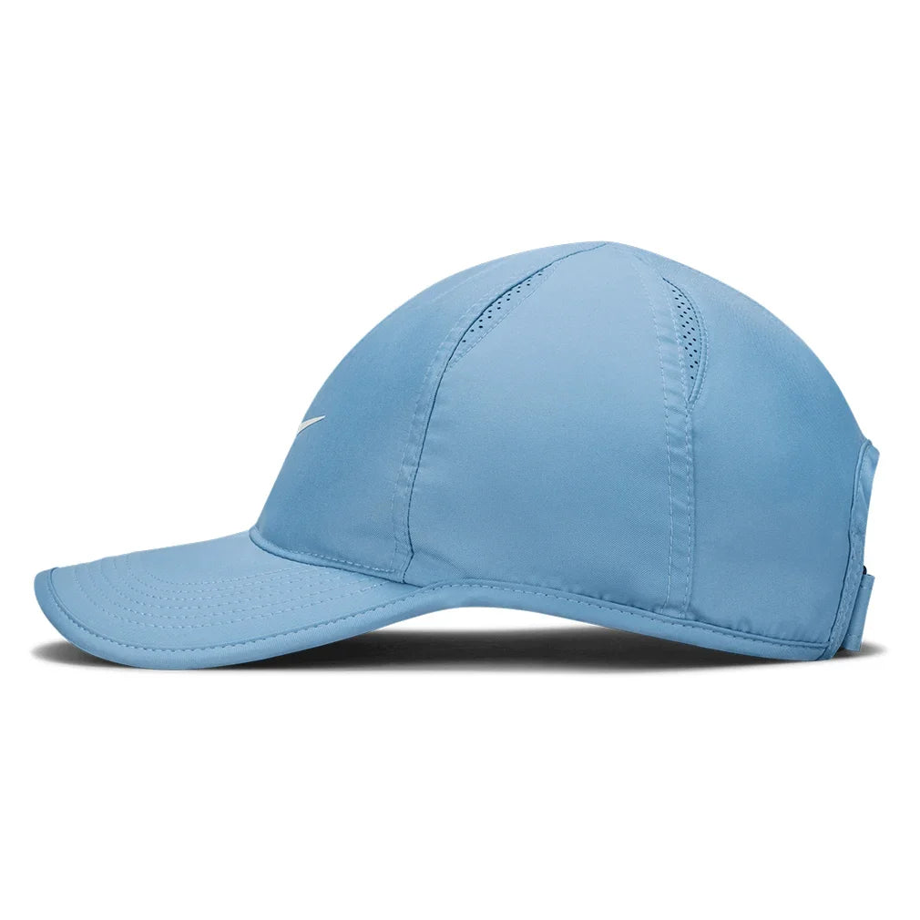 Unisex Dri-FIT Club Unstructured Featherlight Tennis Cap-Apparel-Nike-FB5682-486_3-Tennis Express