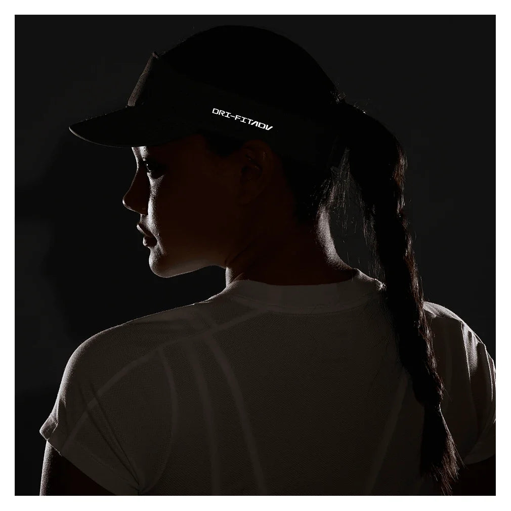Unisex Dri-FIT ADV Ace Tennis Visor-Apparel-Nike-FB6443-006_2-Tennis Express