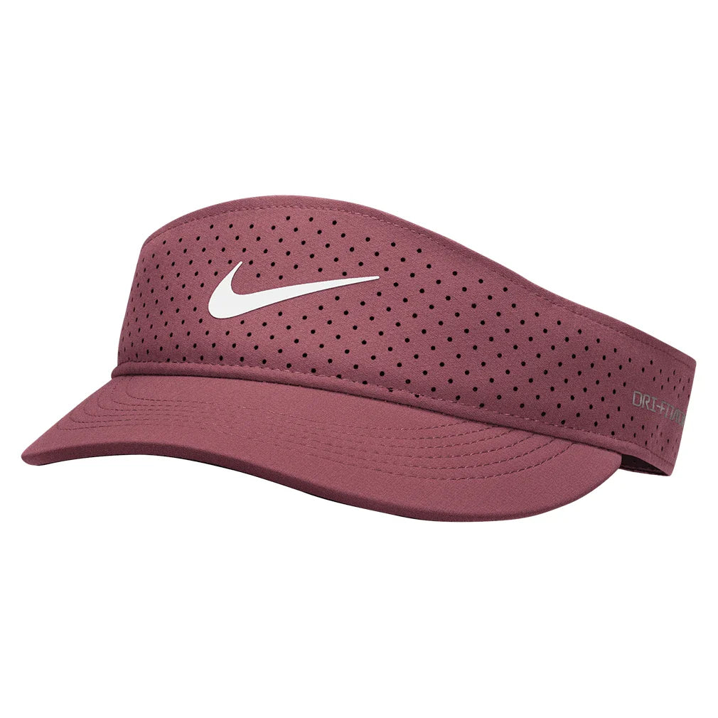 Unisex Dri-FIT Advance Ace Tennis Visor,Apparel,Nike,654 Pink Smoke/Anthracite,One Size,Tennis Express,FB6443-654
