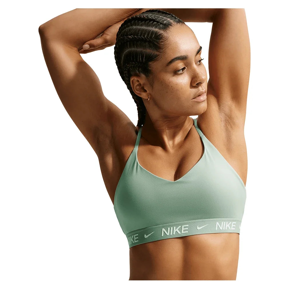 Women's Dri-FIT Indy Light Support Sports Bra-Apparel-Nike-FD1062-007-1-Tennis Express