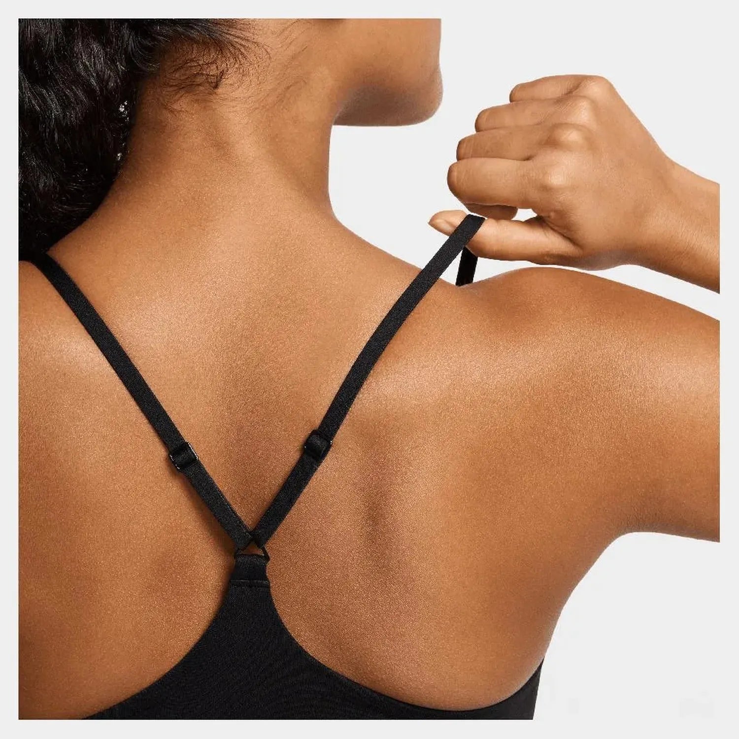 Women's Indy Light Support Padded Adjustable Sports Bra-Apparel-Nike-FD1062-010_2-Tennis Express