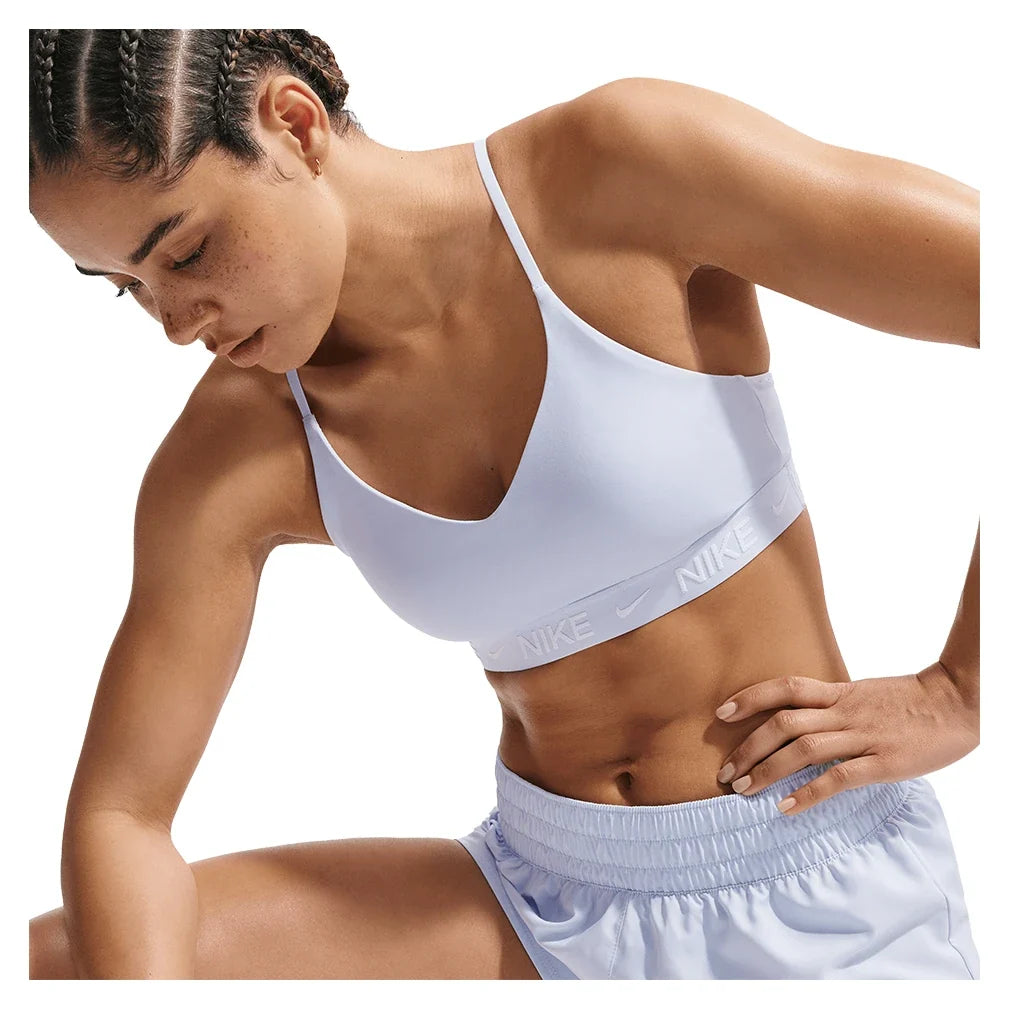 Women's Dri-FIT Indy Light Support Sports Bra-Apparel-Nike-FD1062-407-2-Tennis Express