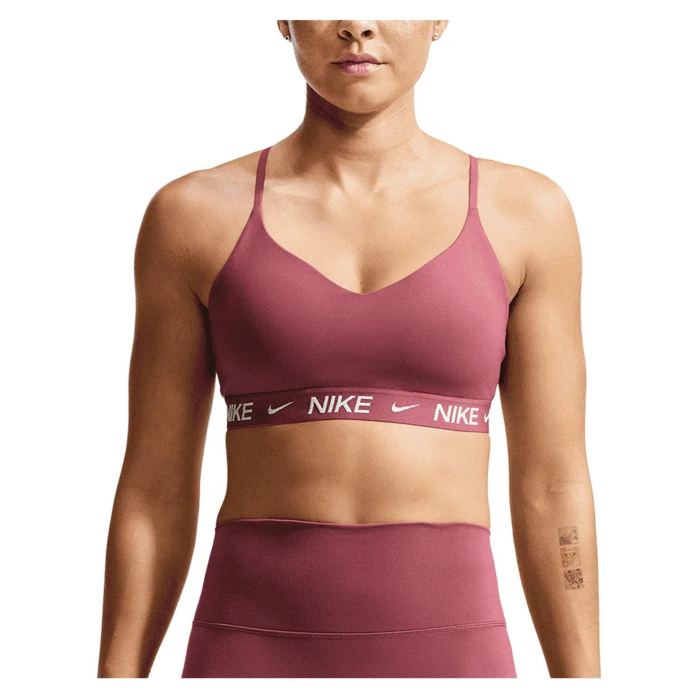Women's Dri-FIT Indy Light Support Padded Adjustable Sports Bra,Apparel,Nike,654 Pink Smoke,XS,Tennis Express,FD1062-654