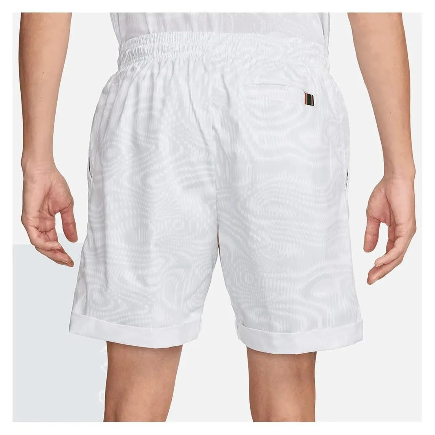 Men's Dri-Fit Heritage 6 Inch Tennis Short White-Apparel-Nike-FD5405-100-4-Tennis Express