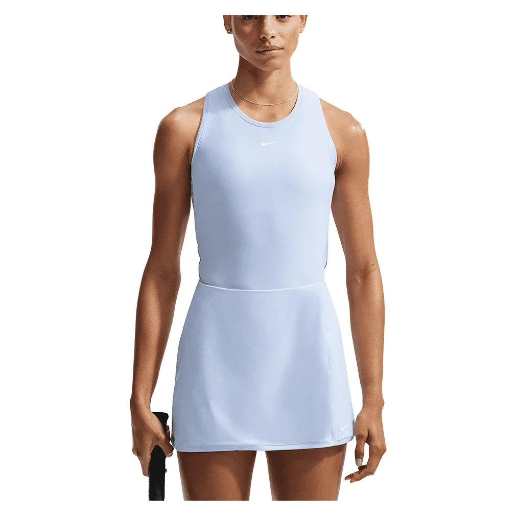 Women's Dri-FIT Victory Sleeveless Tennis Tank-Apparel-Nike-FD5584-407_2-Tennis Express