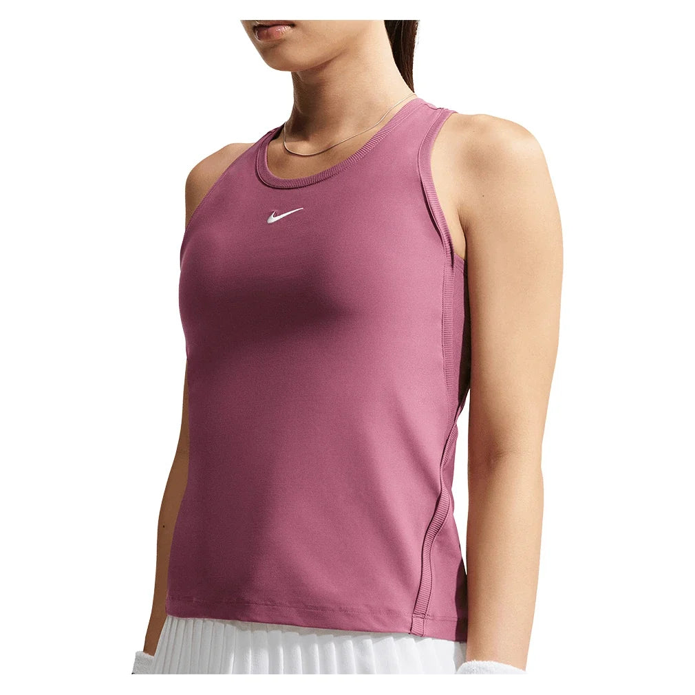 Women's Dri-FIT Victory Sleeveless Tennis Tank,Apparel,Nike,654 Pink Smoke/White,XS,Tennis Express,FD5584-654