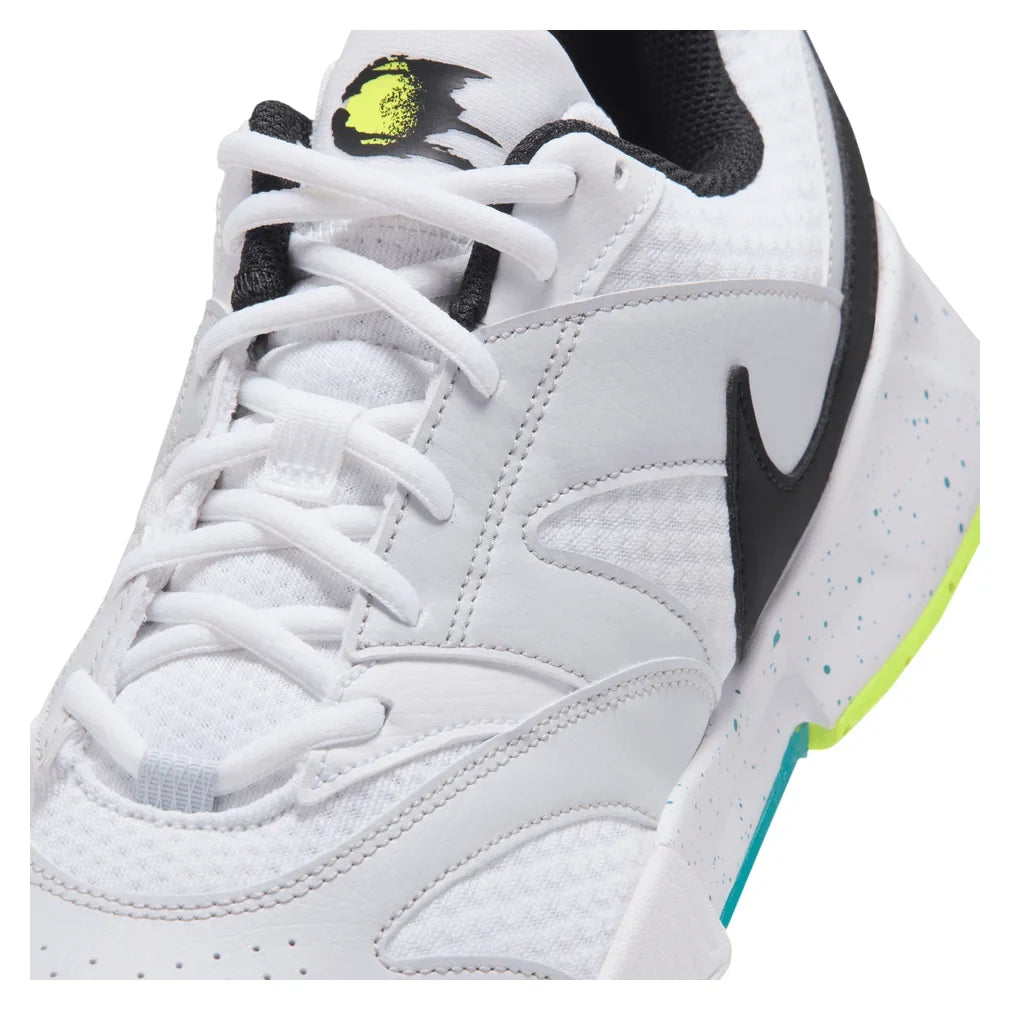 Men's Court Lite 4 Tennis Shoes White and Volt, Nike, Tennis Express, FD6574-125H26-9