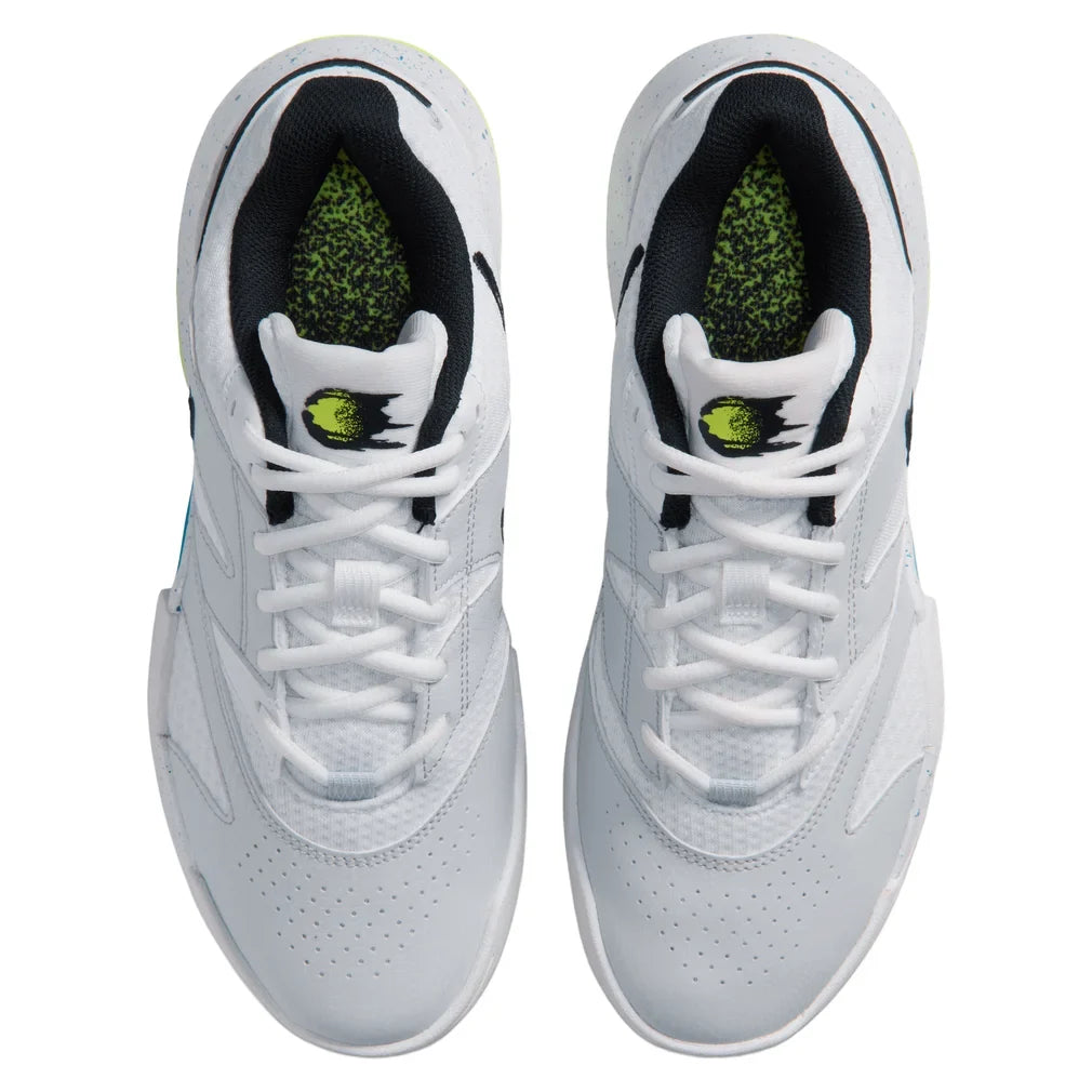 Women's Court Lite 4 Tennis Shoes White and Volt, Nike, Tennis Express, FD6575-125H26-9