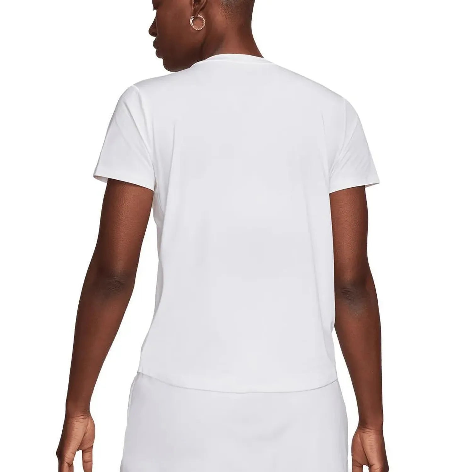 Women's Dri-Fit One Classic Short Sleeve Top-Apparel-Nike-FN2798-100_11-Tennis Express
