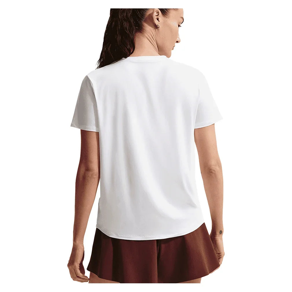 Women's One Classic Dri-FIT Short Sleeve Top-Apparel-Nike-FN2798-101_1-Tennis Express