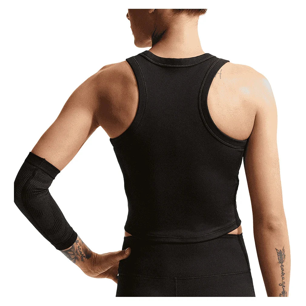 Women's One Fitted Dri-FIT Cropped Tank Top-Apparel-Nike-FN2806-011_3-Tennis Express
