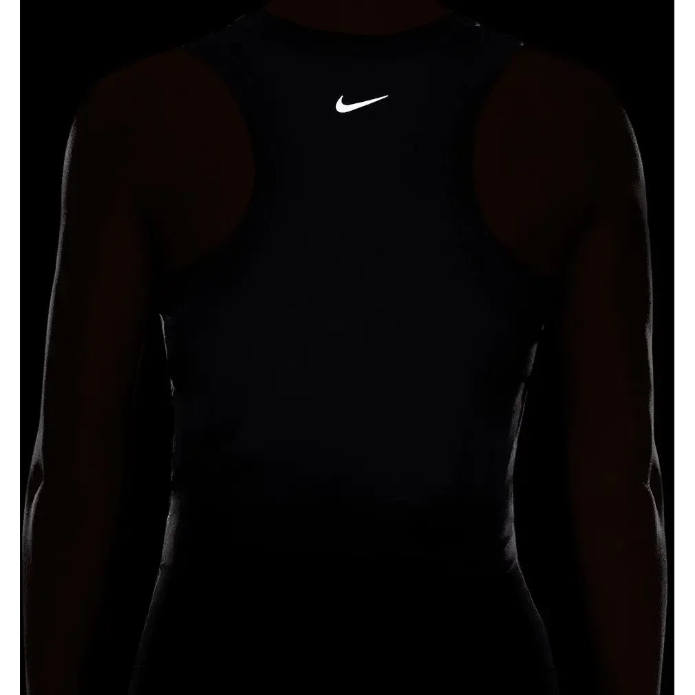 Women's One Fitted Dri-FIT Cropped Training Tank Midnight Navy-Apparel-Nike-FN2806-410B-2-Tennis Express