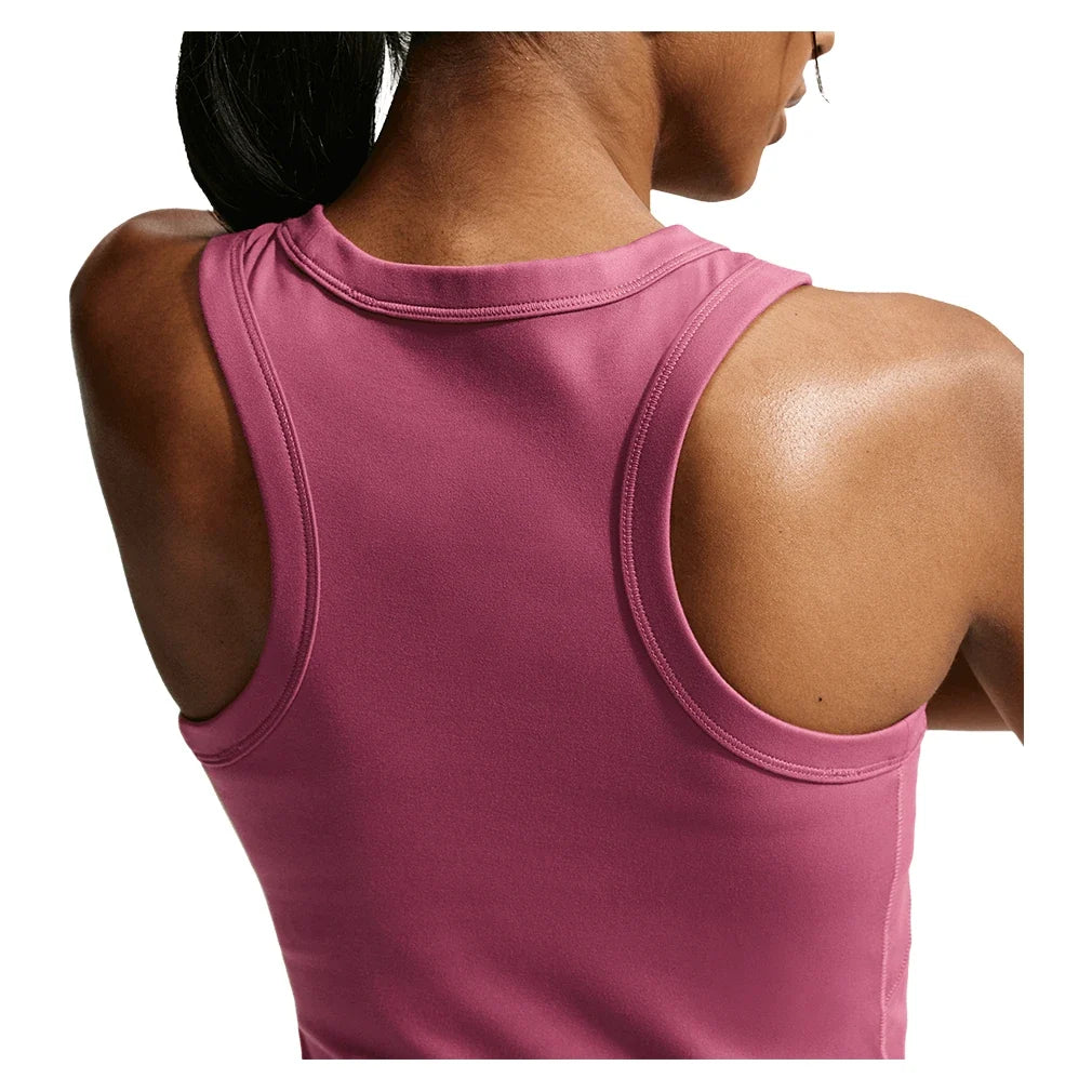 Women's One Fitted Dri-FIT Cropped Training Tank,Apparel,Nike,,,Tennis Express,FN2806-654_3