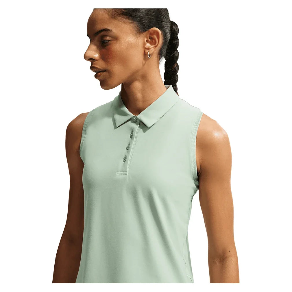 Women's Dri-FIT Victory Sleeveless Tennis Polo-Apparel-Nike-FQ1572-006-2-Tennis Express